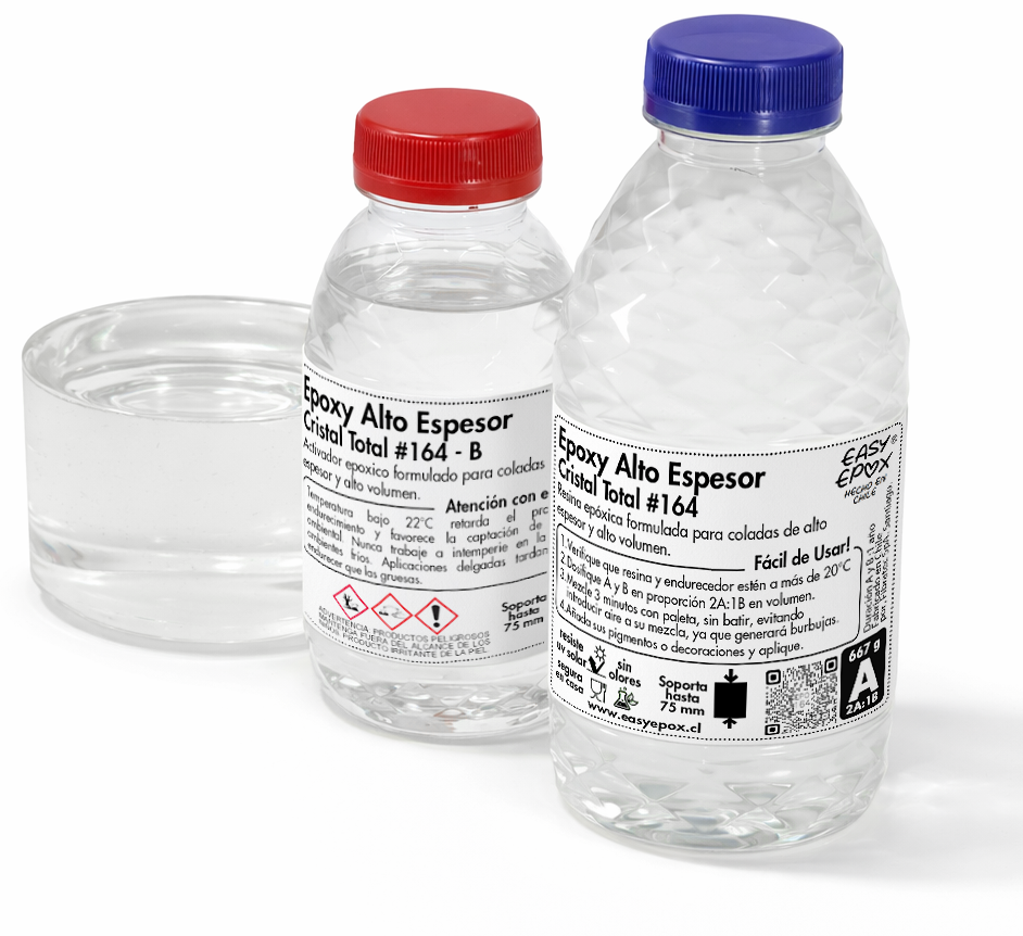 resina_epoxica_alto_espesor_manualidades Sistema epóxico para coladas de alto espesor, resina transparente de alta profundidad para manualidades y encapsulados
