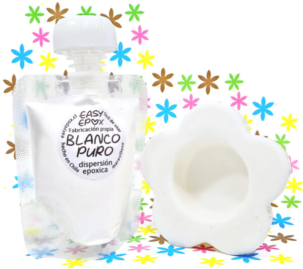 Pigmento blanco para resina epoxica, en crema