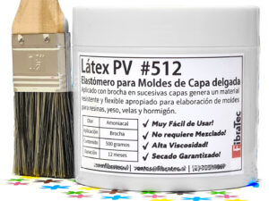 Látex prevulcanizado para moldes y máscaras