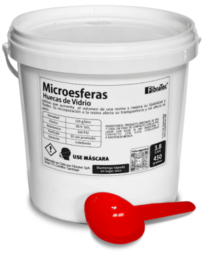 microesferas de vidrio huevas