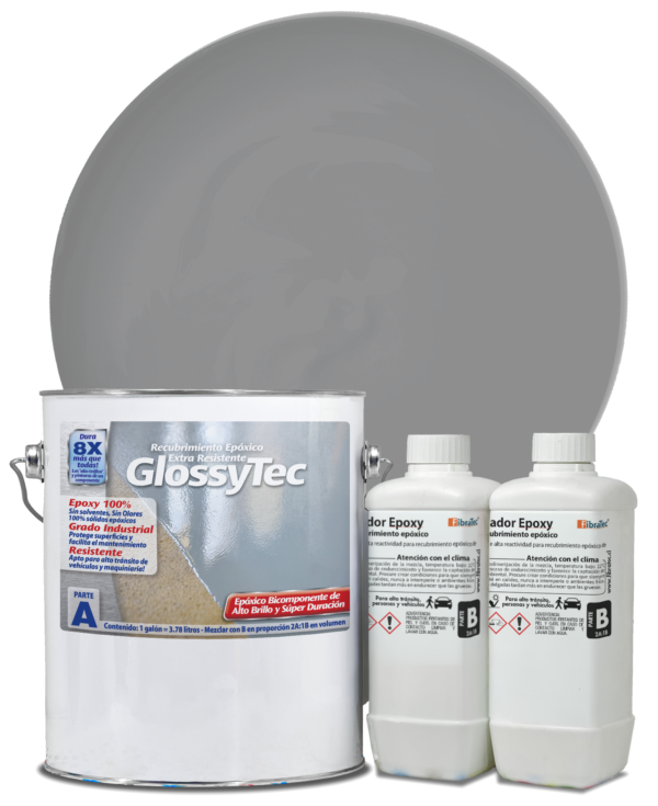 pintura epoxica para piso gris RAL