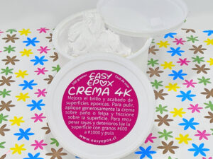 crema para pulir resina epoxica