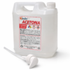 Acetona pura 5 litros Fibratec solvente industrial alta pureza limpieza resinas grasas aceites y plásticos